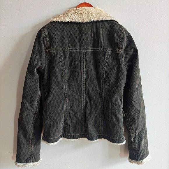 DECODED Sherpa Lined Corduroy Jacket - Picture 6 of 16